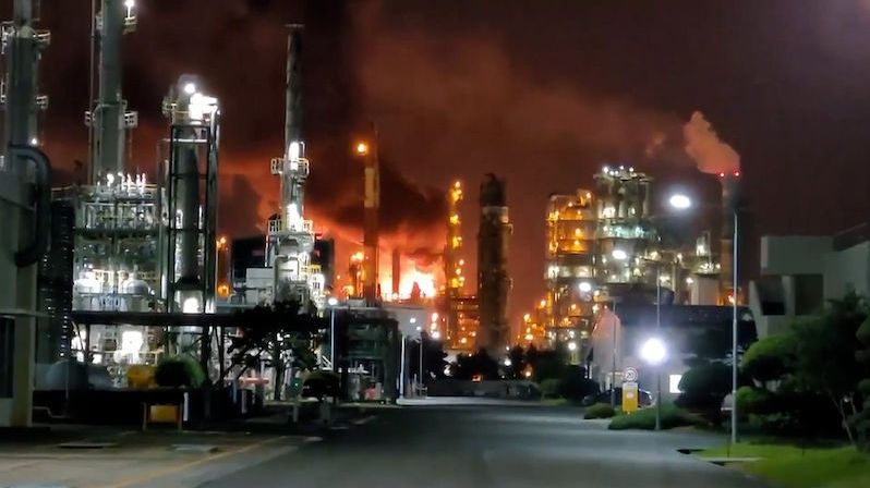 V Jižní Koreji vybuchla ropná rafinerie